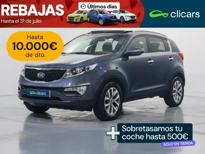 Usado Kia Sportage 135 CV (99 kW) 2015 Gris SUV