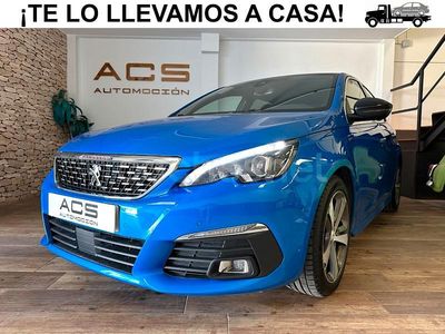 Usado Peugeot 308 GT 131 CV (96 kW) 2021 Azul Berlina