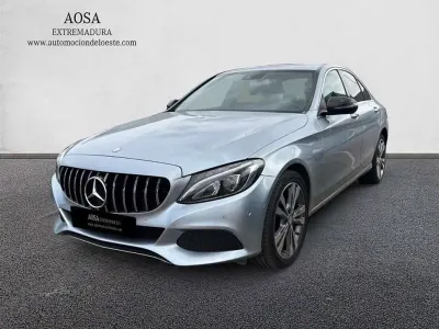Usado Mercedes C220 Avantgarde 170 CV (125 kW) 2016 Plateado Berlina