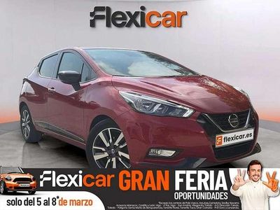 Usado Nissan Micra Acenta 101 CV (74 kW) 2019 Rojo Utilitario
