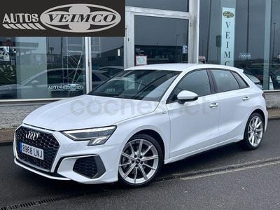 Usado Audi A3 S-Line 150 CV (110 kW) 2021 Blanco Berlina