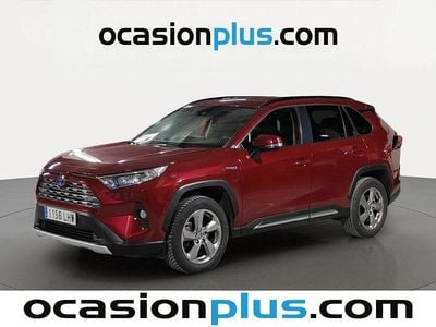 Rojo Usado 2020 Toyota RAV4 Hybrid Advance SUV | 27.728 € (Precio justo)