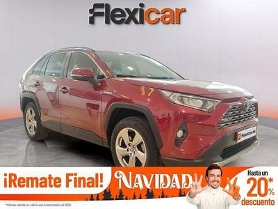 Rojo Usado 2021 Toyota RAV4 Hybrid Advance SUV | 28.190 € (Buen precio)