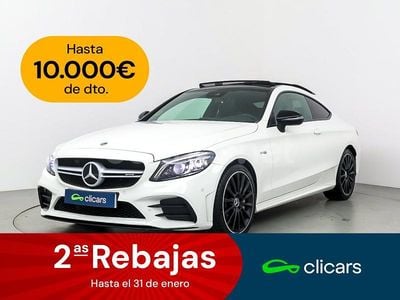 Blanco Usado 2018 Mercedes C43 AMG Coupe | 42.490 € (Precio justo)
