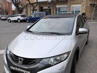 Usado Honda Civic Sport 120 CV (88 kW) 2013 Gris / plata Berlina