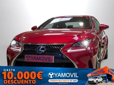Usado Lexus RC300h Executive Line 223 CV (164 kW) 2018 Rojo Coupe