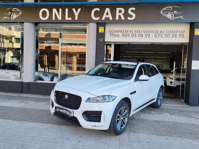 Blanco Usado 2019 Jaguar F-Pace R-Sport SUV | 18.500 € (Un poco caro)