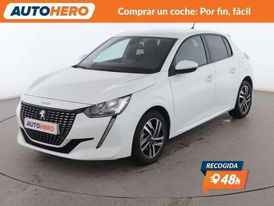 Usado Peugeot 208 Allure 102 CV (75 kW) 2019 Blanco Utilitario
