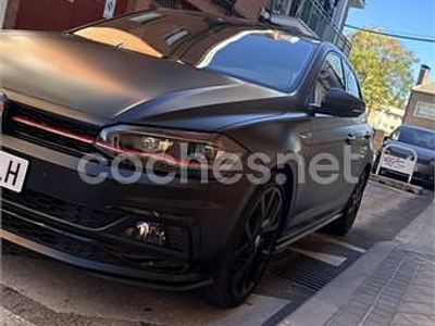 Usado VW Polo GTI 200 CV (147 kW) 2018 Negro Berlina