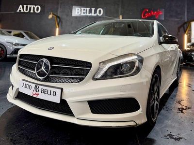 Usado Mercedes A200 AMG line 136 CV (100 kW) 2013 Blanco Berlina