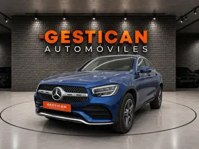 Usado Mercedes GLC300 333 CV (244 kW) 2022 Azul SUV
