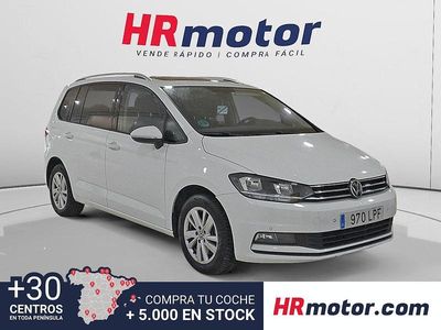Blanco Usado 2021 VW Touran Advance Monovolumen | 27.610 € (Un poco caro)