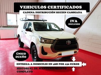 Käytetty Toyota HiLux 150 HP (110 kW) 2021 Valkoinen Nouto