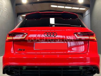Usado Audi RS6 Exclusive 605 CV (444 kW) 2016 Rojo Familiar