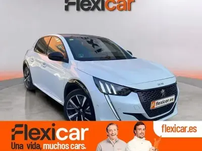Usado Peugeot 208 GT-line 100 CV (73 kW) 2020 Blanco Utilitario