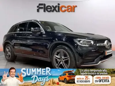 Usado Mercedes GLC220 170 CV (125 kW) 2020 Negro SUV