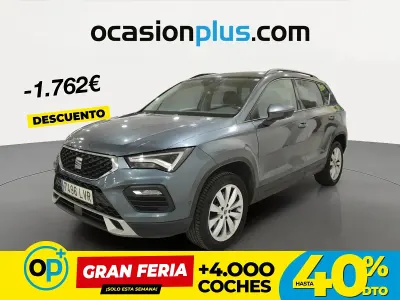 Usado Seat Ateca Style 150 CV (110 kW) 2021 Gris SUV