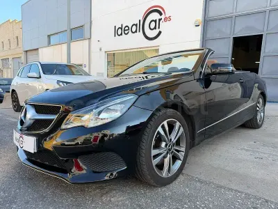 Usado Mercedes E250 Elegance 204 CV (150 kW) 2013 Negro Descapotable