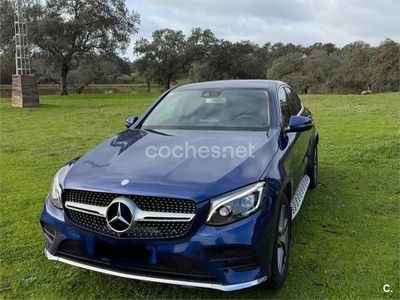 Usado Mercedes GLC250 204 CV (150 kW) 2017 Azul Coupe