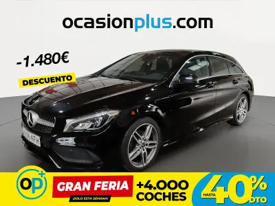 Usado Mercedes CLA200 156 CV (114 kW) 2017 Negro Coupe