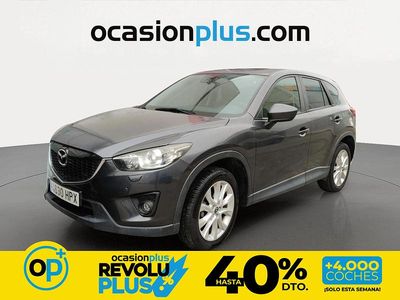 Usado Mazda CX-5 Luxury 175 CV (128 kW) 2013 Gris SUV