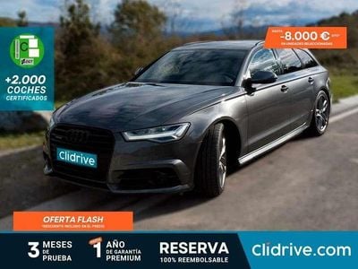 Gris Usado 2015 Audi A6 S-Line Familiar | 20.490 € (Precio justo)