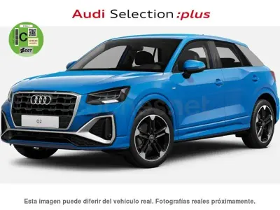 Usado Audi Q2 S-Line 116 CV (85 kW) 2022 Azul SUV