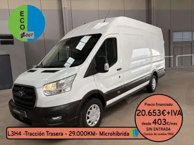 Usado Ford Transit Trend 131 CV (96 kW) 2021 Blanco Van