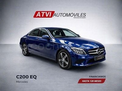Usado Mercedes C180 156 CV (114 kW) 2020 Azul Berlina