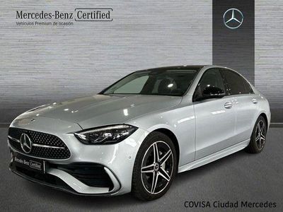 Plata hightech Usado 2025 Mercedes C220 AMG line | 46.900 € (Buen precio)