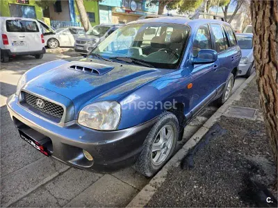 Usado Hyundai Santa Fe GLS 112 CV (82 kW) 2001 Azul SUV