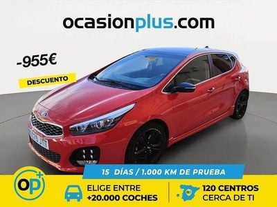 Usado Kia Ceed GT GT-Line 136 CV (100 kW) 2016 Rojo
