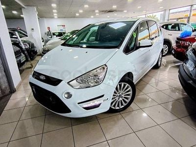 Usado Ford S-MAX Limited 140 CV (102 kW) 2015 Blanco Monovolumen