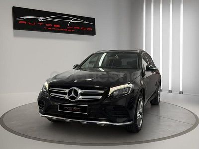 Usado Mercedes GLC250 AMG line 204 CV (150 kW) 2016 Negro SUV