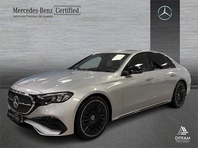 Usado Mercedes E220 197 CV (144 kW) 2025 Gris / plata Berlina