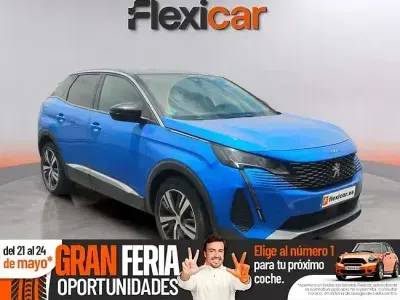 Begagnad Peugeot 3008 Allure 130 HK (95 kW) 2021 Blå SUV