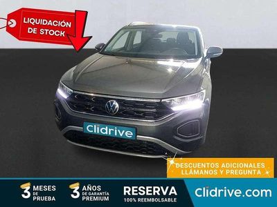 Usado VW T-Roc Life 116 CV (85 kW) 2022 Gris SUV