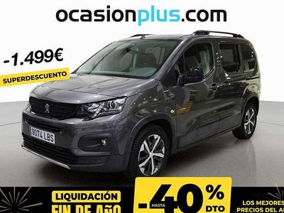 Plateado Usado 2019 Peugeot Rifter GT-line Monovolumen | 14.991 € (Precio justo)