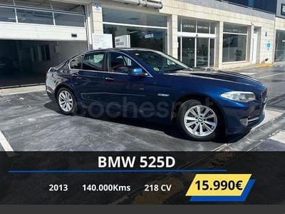 Usado BMW 525 218 CV (160 kW) 2013 Azul Berlina