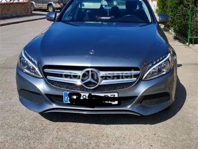 Usado Mercedes C200 136 CV (100 kW) 2017 Gris / plata Berlina