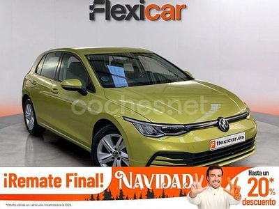 Amarillo Usado 2022 VW Golf Life Berlina | 22.990 € (Buen precio)