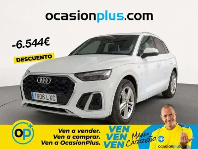 Usado Audi Q5 S-Line 163 CV (119 kW) 2022 Blanco SUV