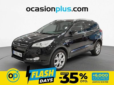 Usado Ford Kuga Titanium S 180 CV (132 kW) 2015 Negro SUV