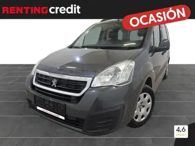 Usado Peugeot Partner Tepee Access 98 CV (72 kW) 2016 Gris / plata Monovolumen