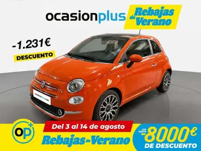 Usado Fiat 500 Dolcevita 71 CV (52 kW) 2024 Naranja Utilitario