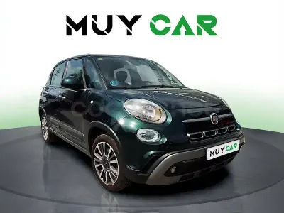 Usado Fiat 500L Cross 120 CV (88 kW) 2018 Verde Monovolumen