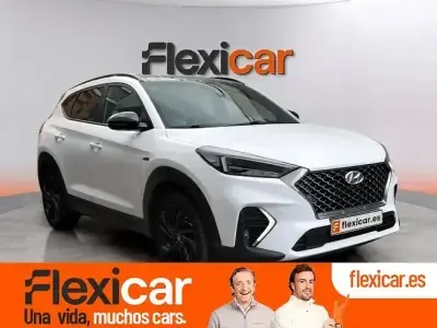 Usado Hyundai Tucson N Line 136 CV (100 kW) 2020 Blanco SUV
