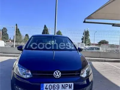 Usado VW Polo 75 CV (55 kW) 2011 Azul Utilitario