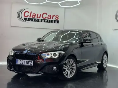 Usado BMW 118 M Sport 136 CV (100 kW) 2018 Negro Utilitario