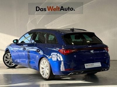 Azul Usado 2021 Seat Leon FR Familiar | 20.990 € (Un poco caro)